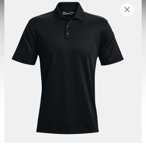 Under Armor Black Polo